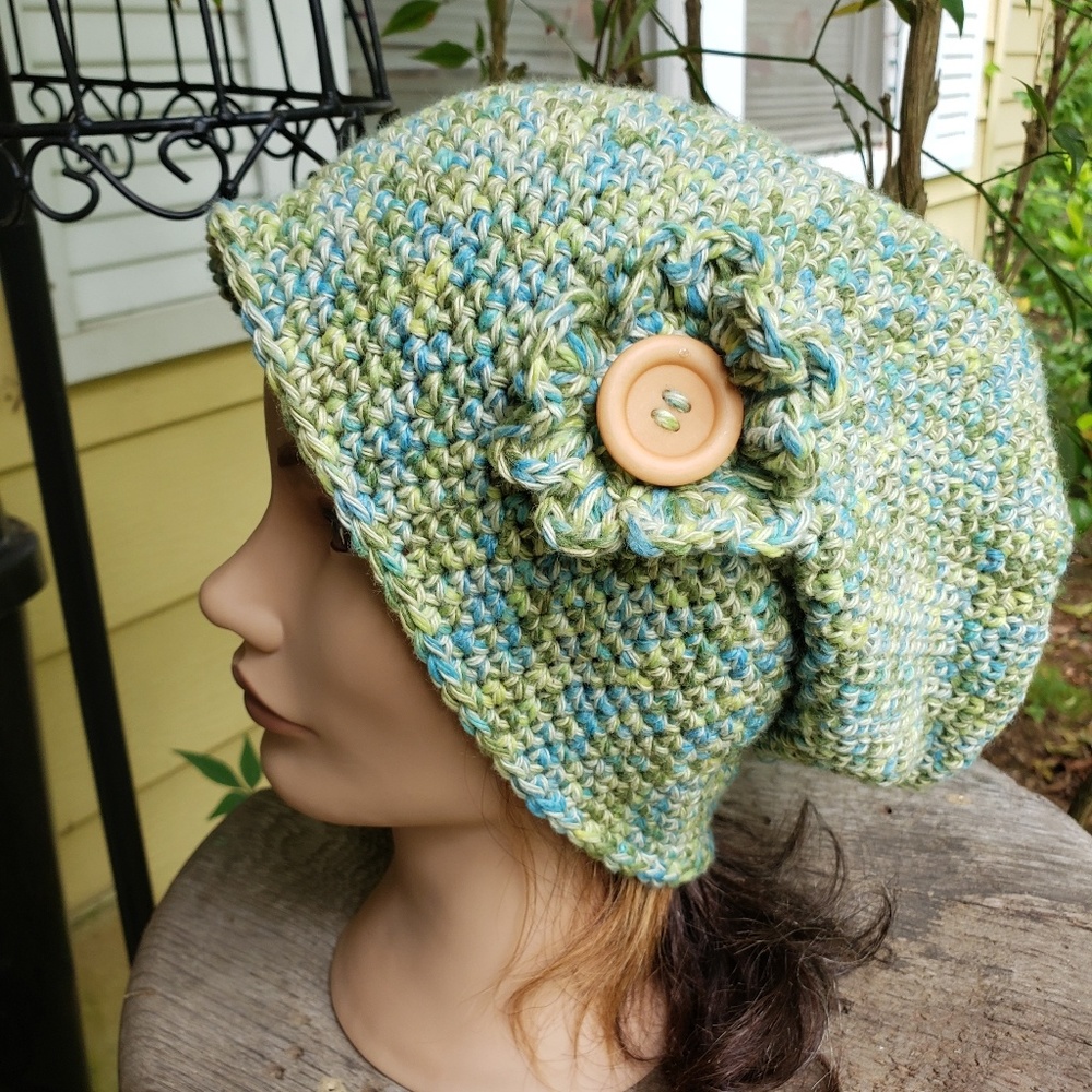 Handmade 💚slouchy beanie